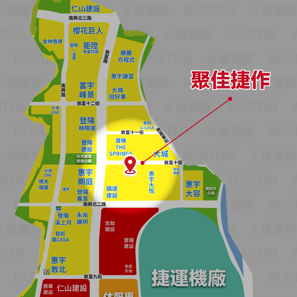 聚佳捷作-位置圖