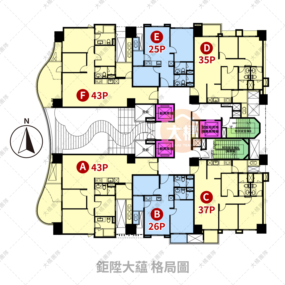 鉅陞大藴-格局圖