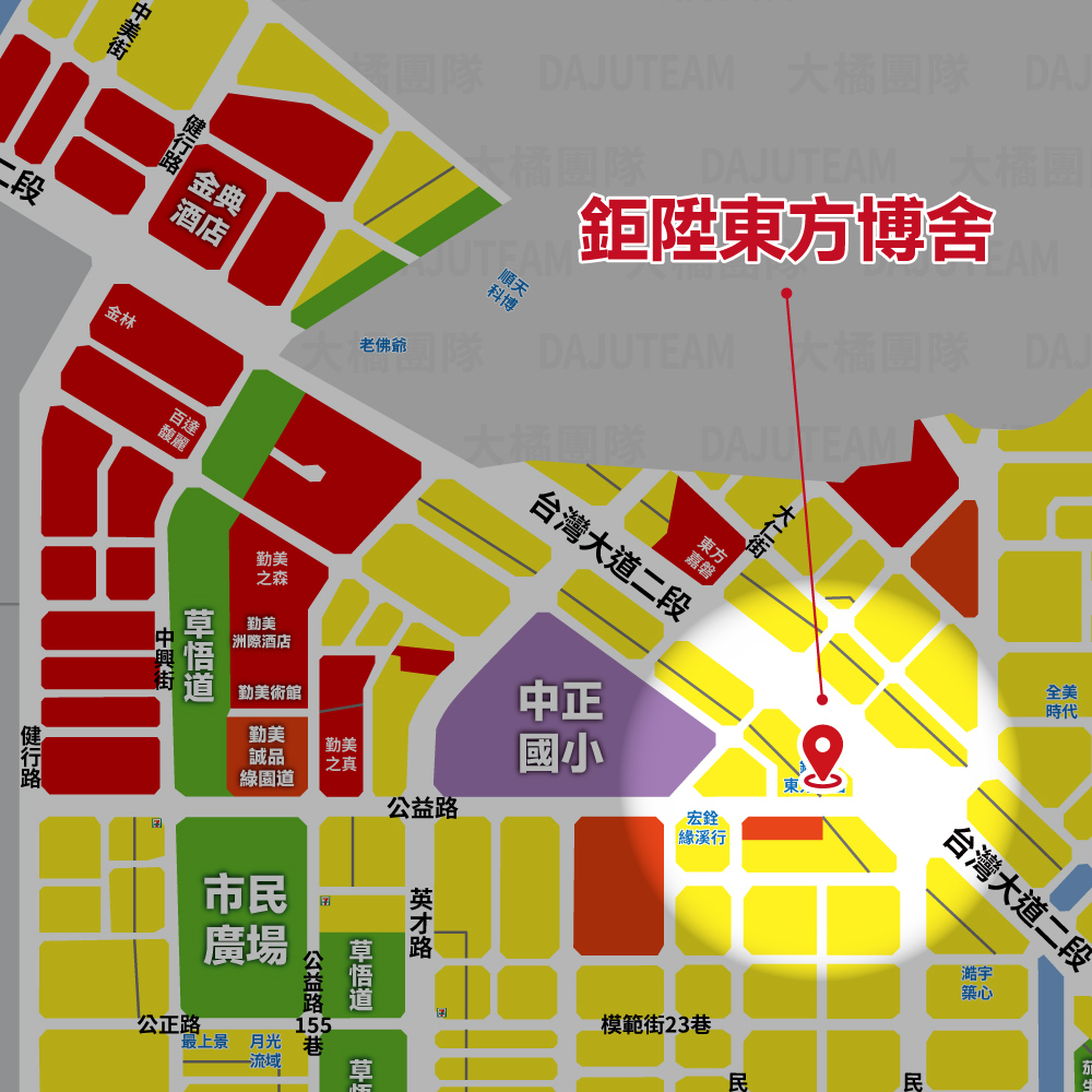 鉅陞東方博舍-位置圖