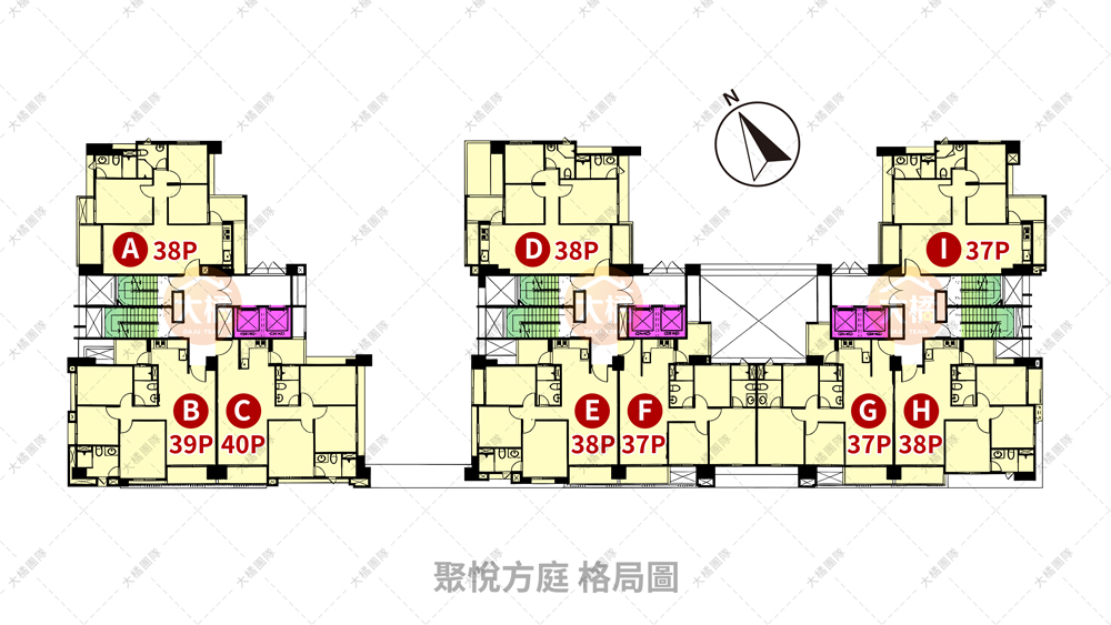 聚悅方庭-格局圖