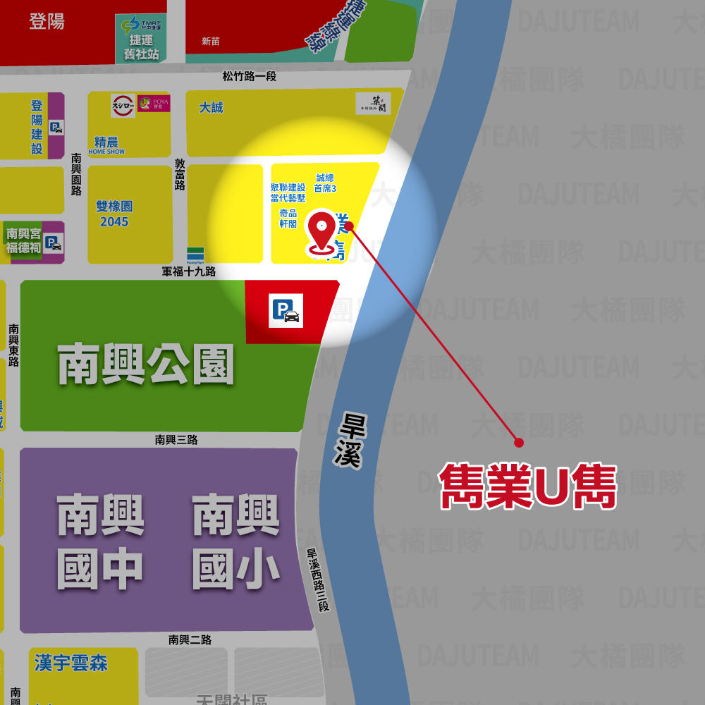 雋業U雋-位置圖