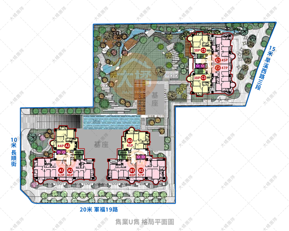 雋業U雋-格局平面圖