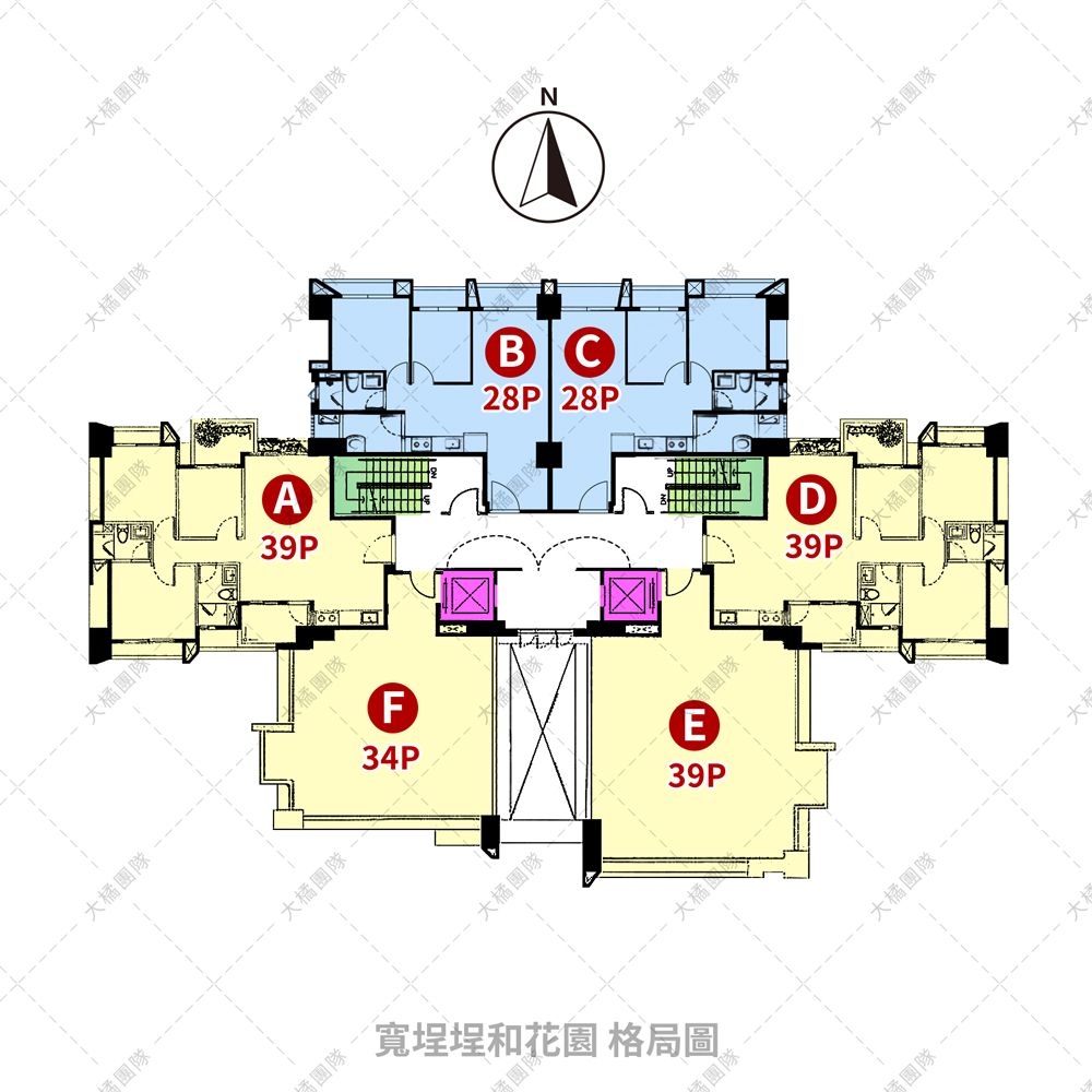 寬埕埕和花園-格局圖