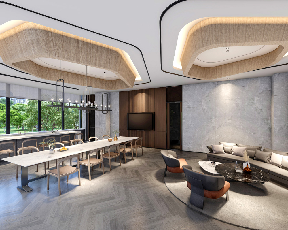 坤聯發中科匯-公設模擬圖