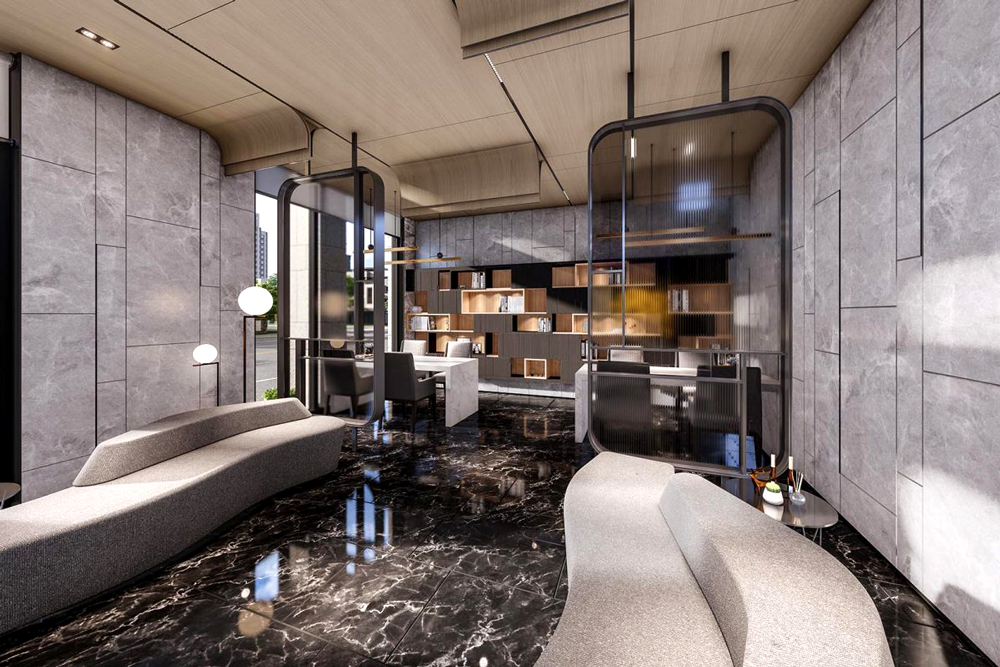 坤聯發中科匯-公設模擬圖