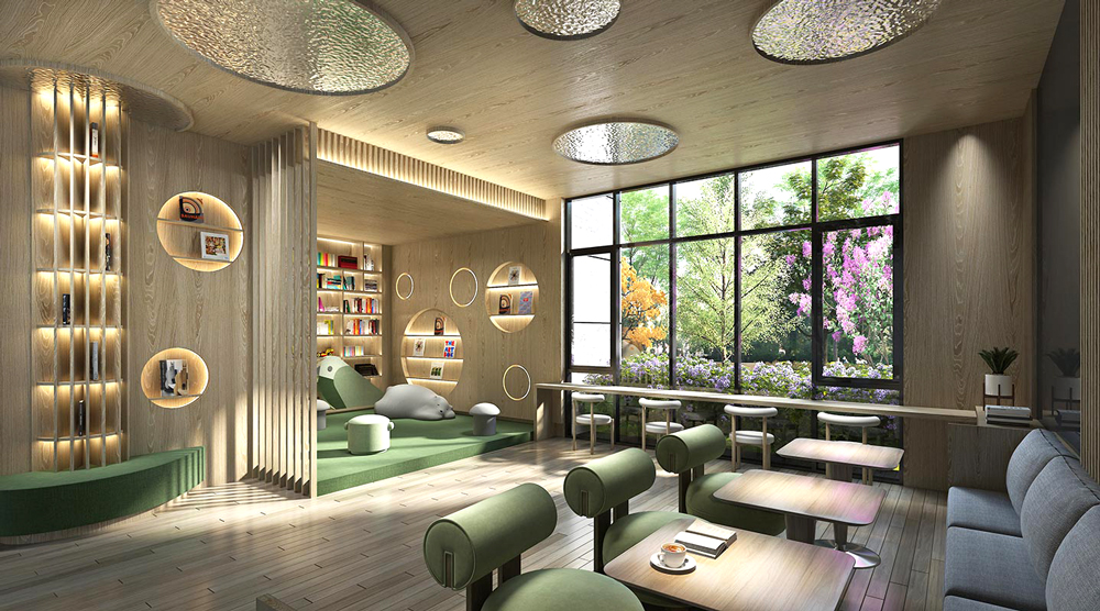 坤悅夢想+-公設模擬圖