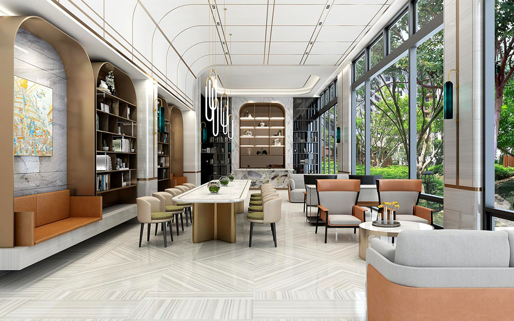 坤悅心富郁-公設模擬圖5