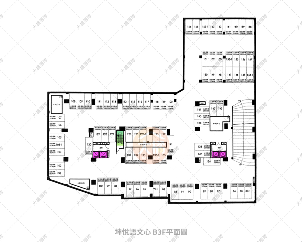 坤悅語文心-B3F停車場