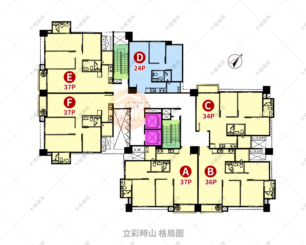 立彩時山-格局圖