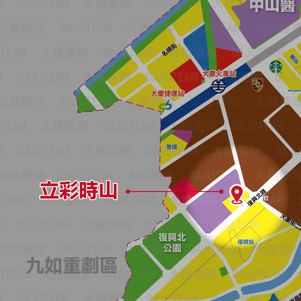 立彩時山-位置圖