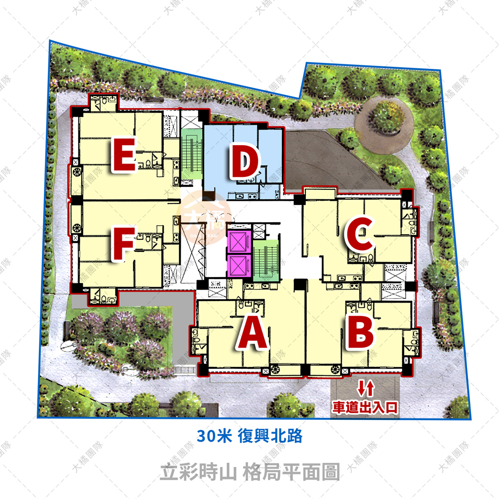 立彩時山-格局平面圖