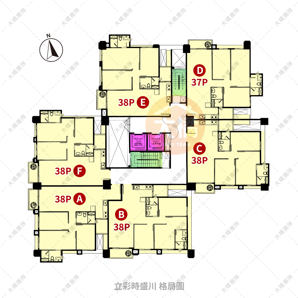 立彩時盛川-格局圖
