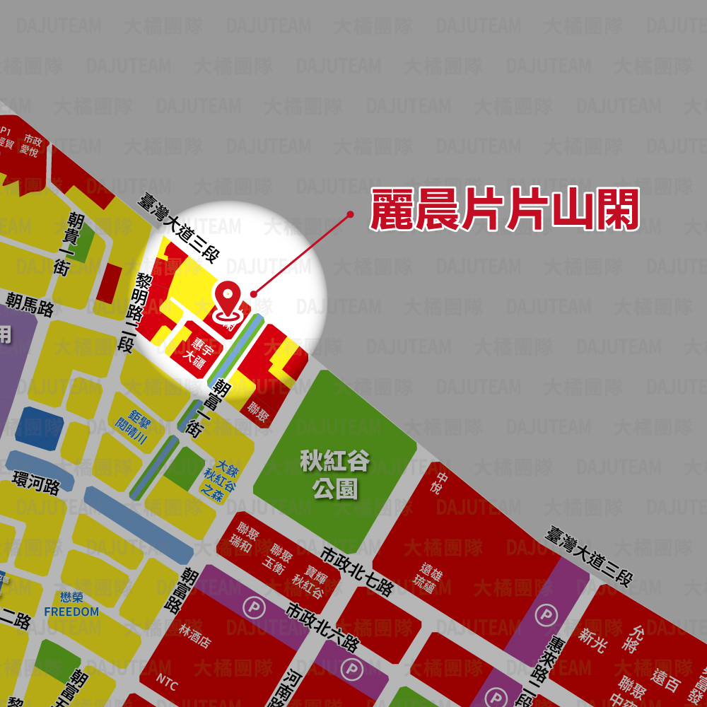 麗晨片片山閑-位置圖