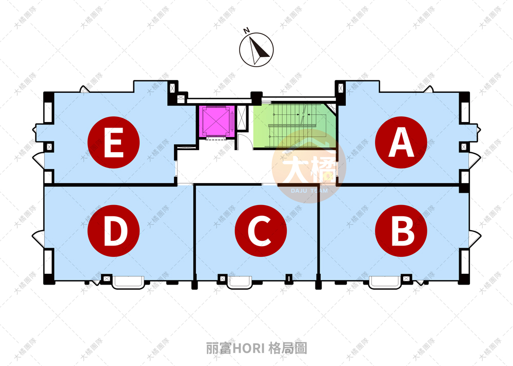 丽富HORI-格局圖