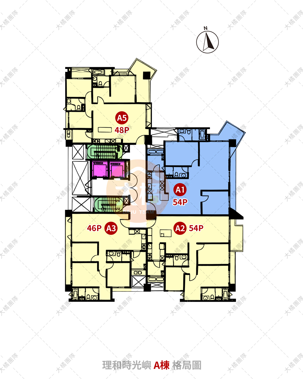 理和時光嶼-A棟格局圖