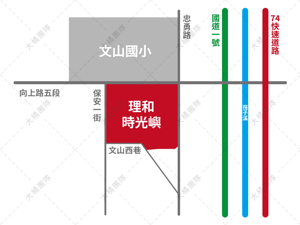 理和時光嶼-位置圖