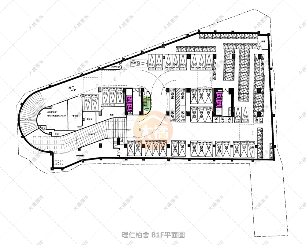 理仁柏舍-B1F停車場