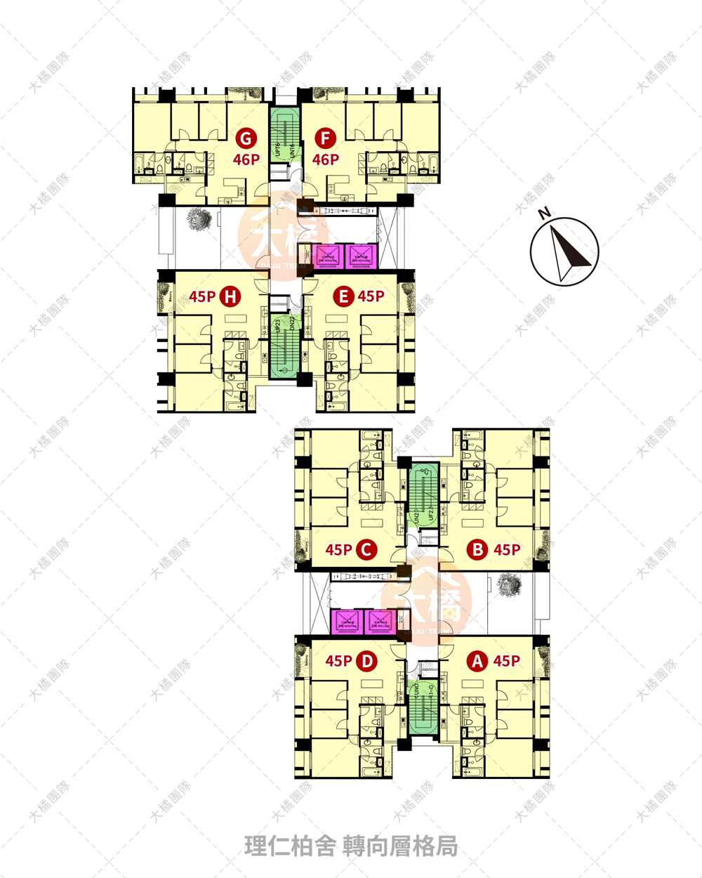 理仁柏舍-格局圖