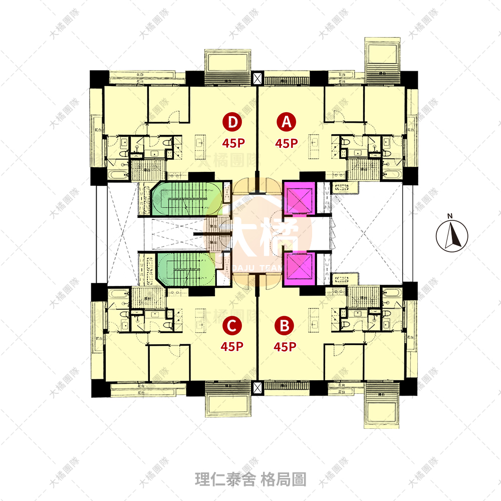 理仁泰舍-格局圖