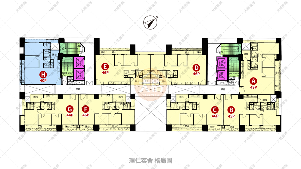 理仁奕舍-格局圖