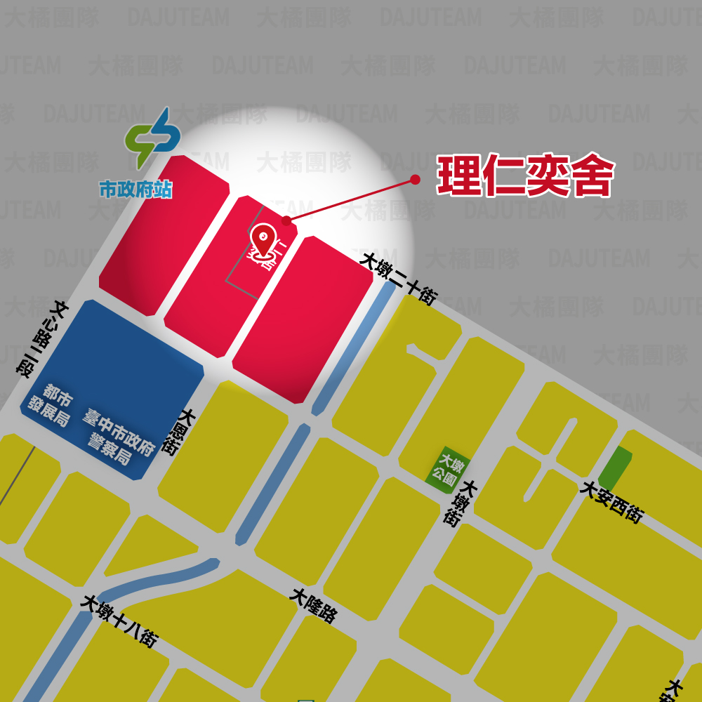 理仁奕舍-位置圖
