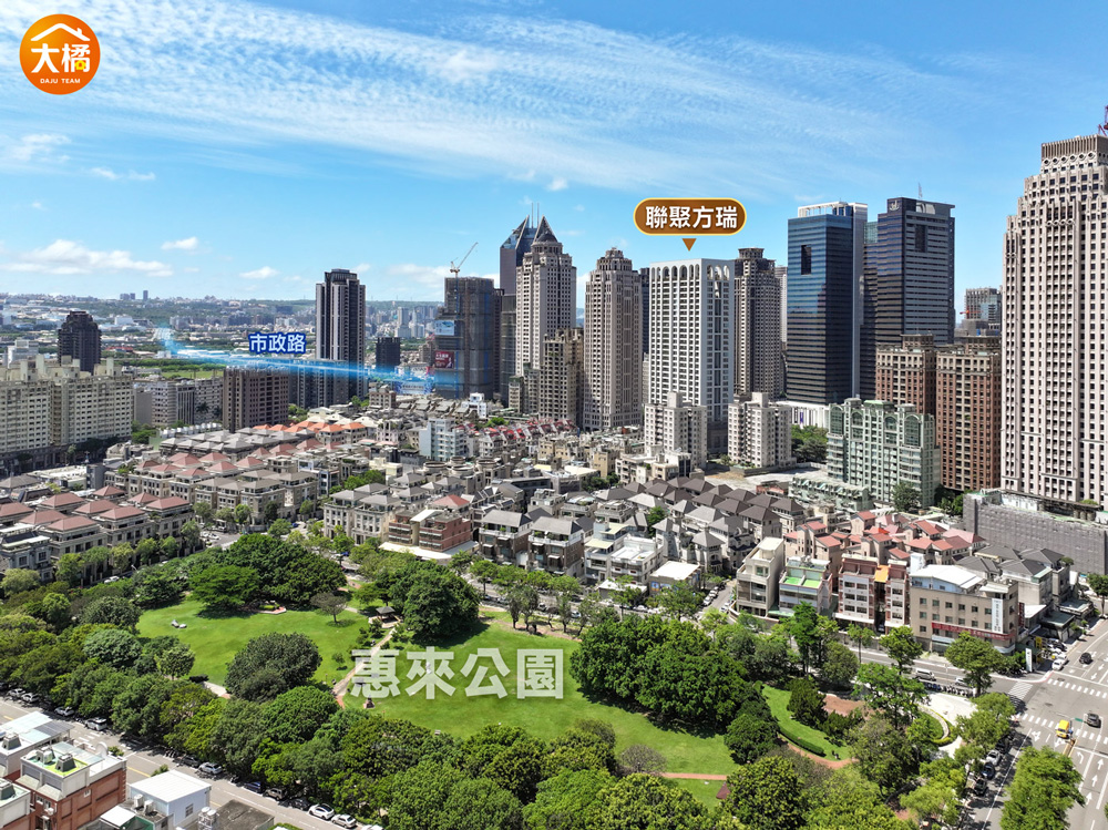 聯聚方瑞大廈-空拍介紹圖