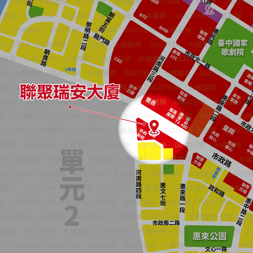 聯聚瑞安大廈-位置圖