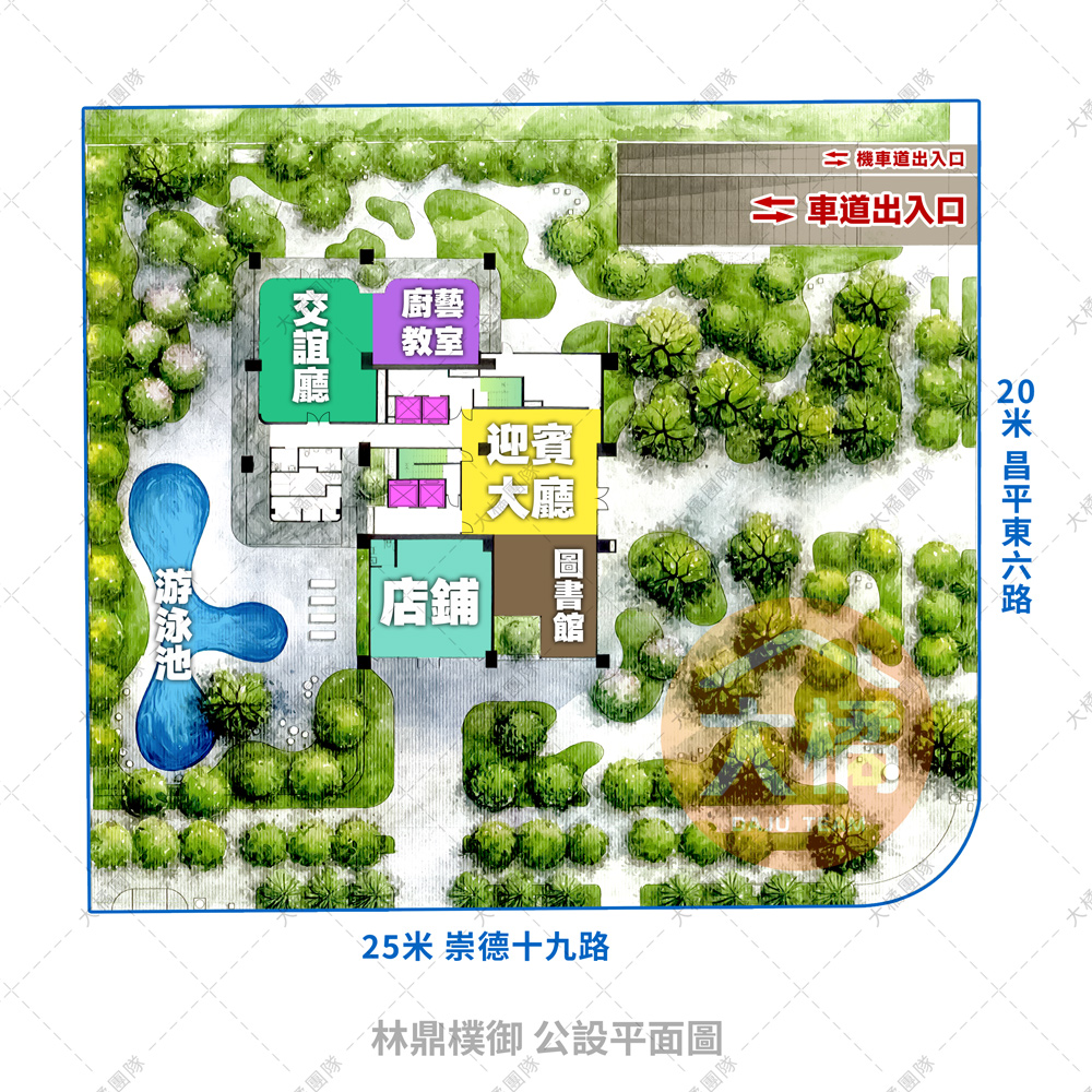 林鼎樸御-公設平面圖