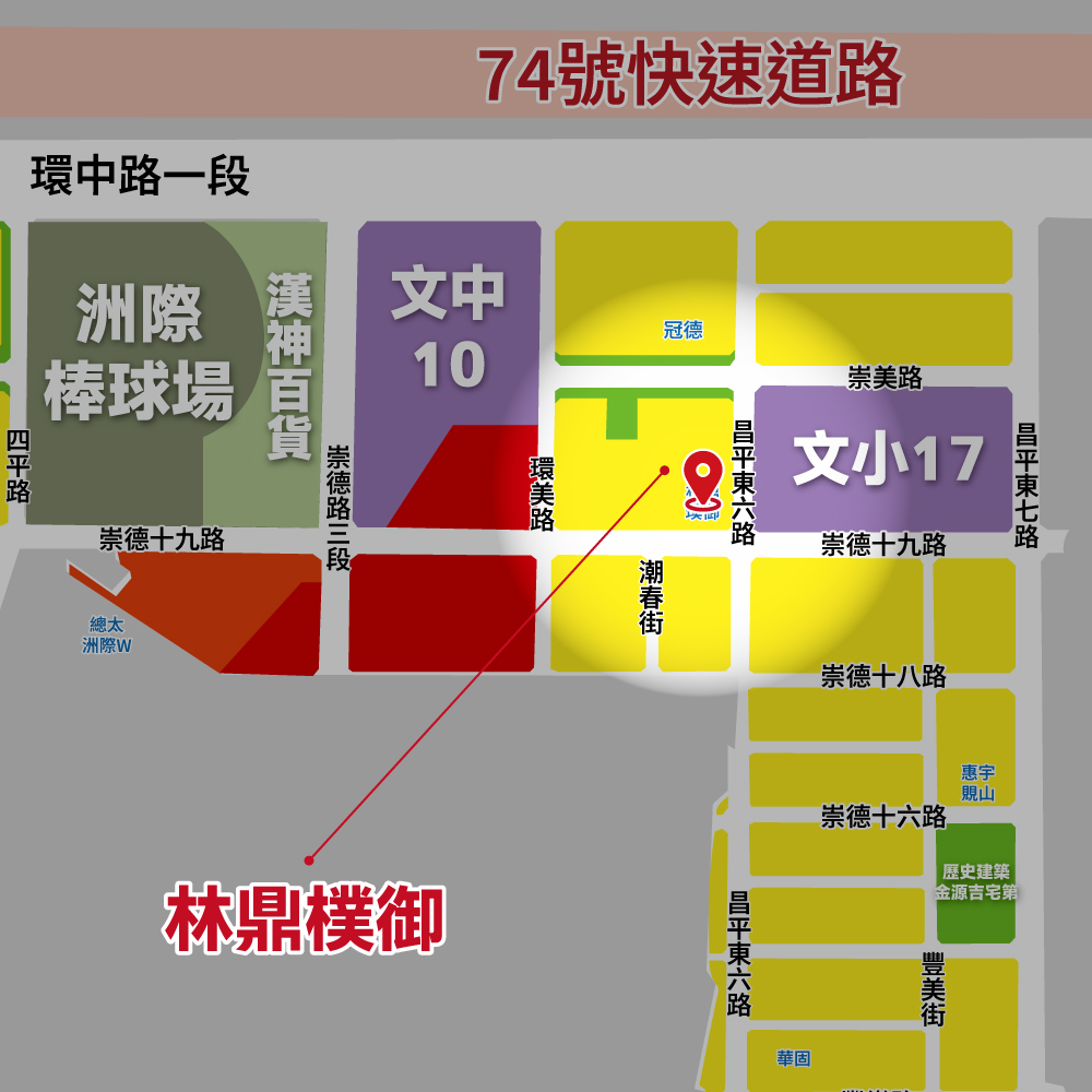 林鼎樸御-位置圖