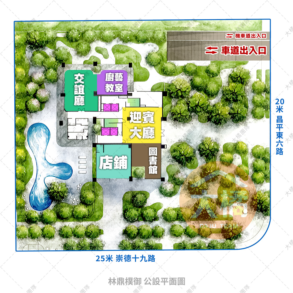 林鼎樸御-公設平面圖