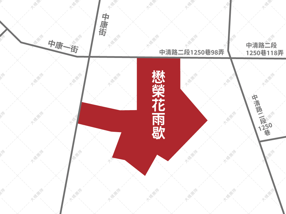 懋榮花雨歇-位置圖