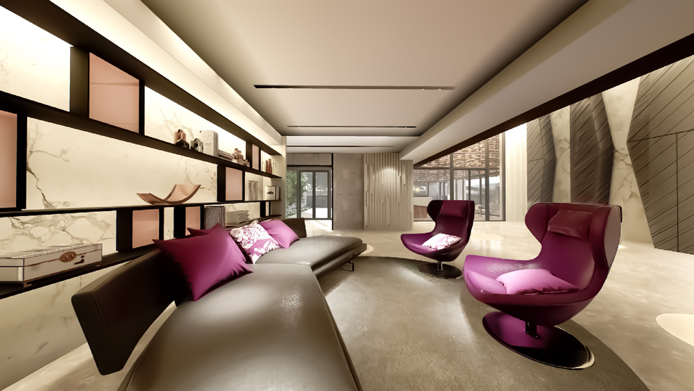 懋榮Next1-公設模擬圖