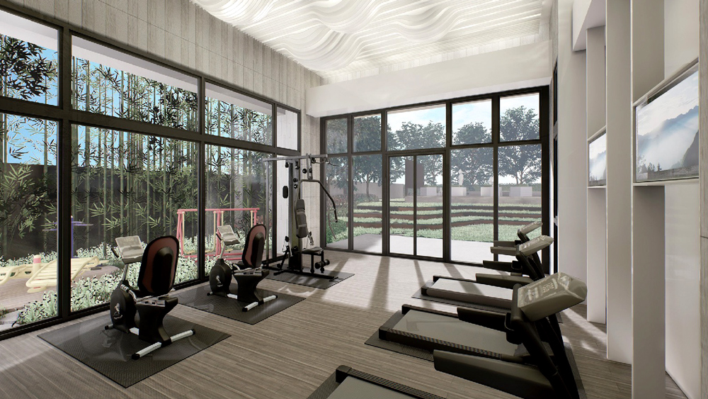 懋榮Next1-公設模擬圖