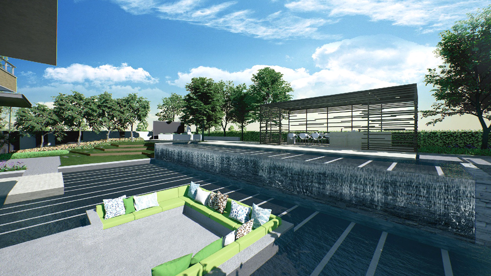 懋榮Next1-公設模擬圖