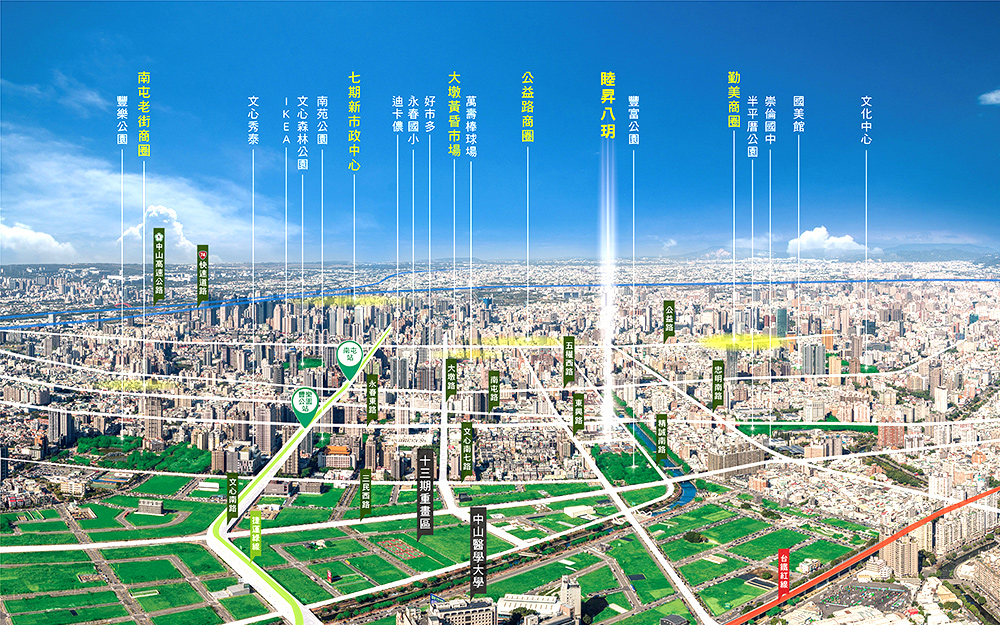 睦昇八玥-空拍基地圖