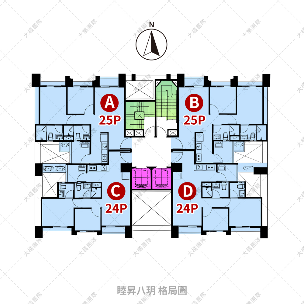 睦昇八玥-格局圖