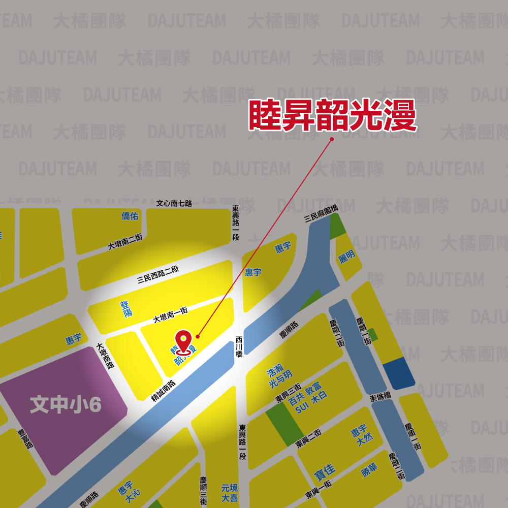 睦昇韶光漫-位置圖