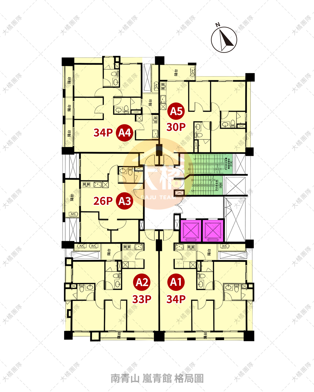 南青山 嵐青館-格局圖