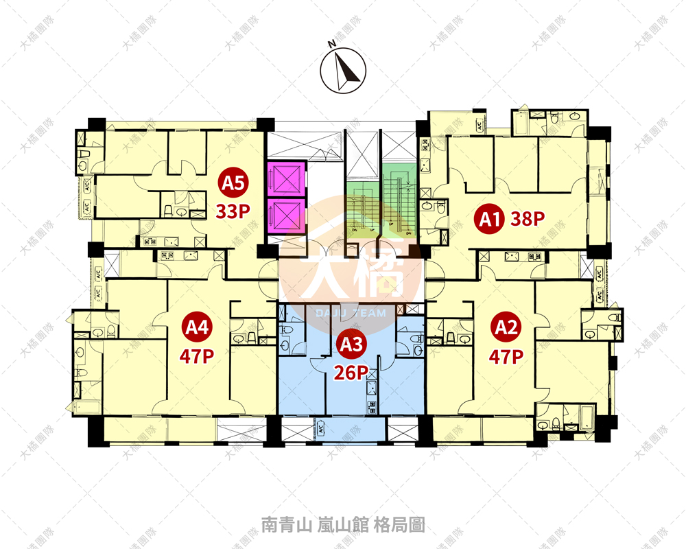 南青山 嵐山館-格局圖