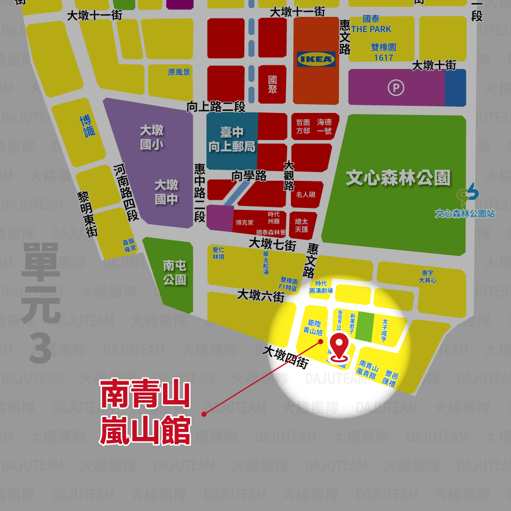 南青山 嵐山館-位置圖