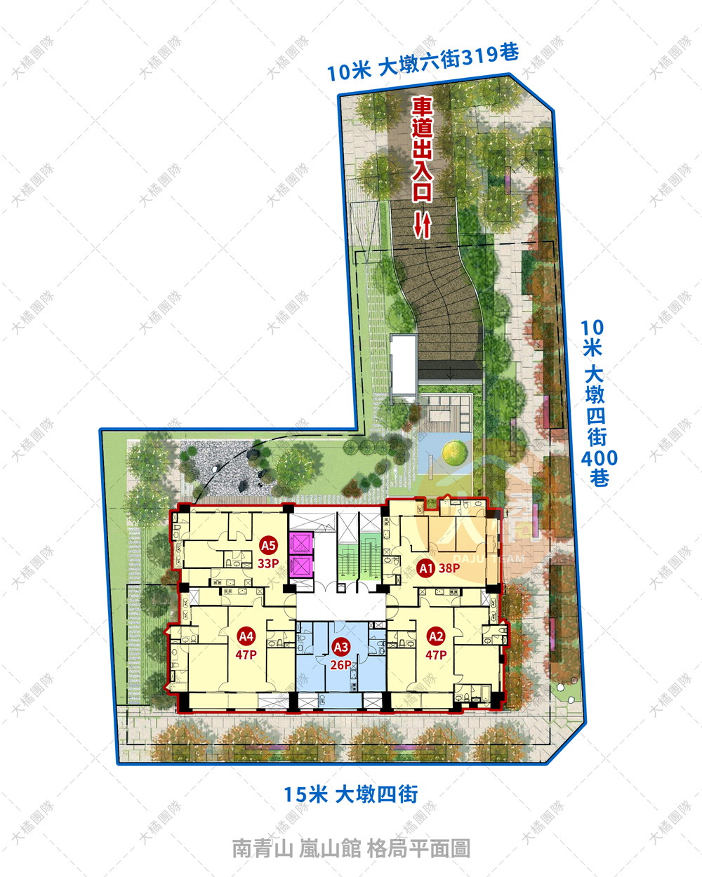 南青山 嵐山館-格局平面圖