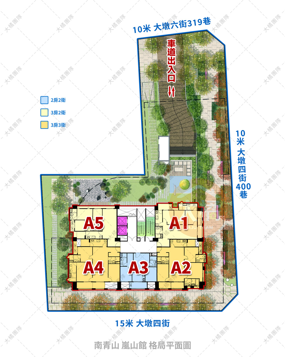 南青山 嵐山館-格局平面圖