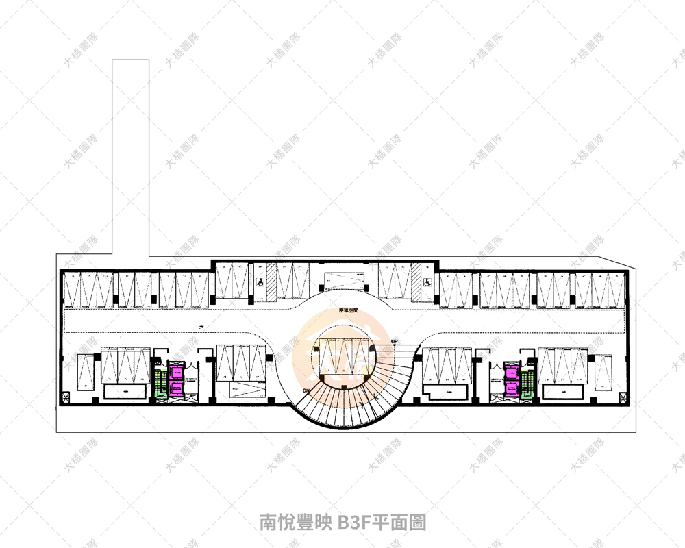 南悅豐映-停車場配置B3F