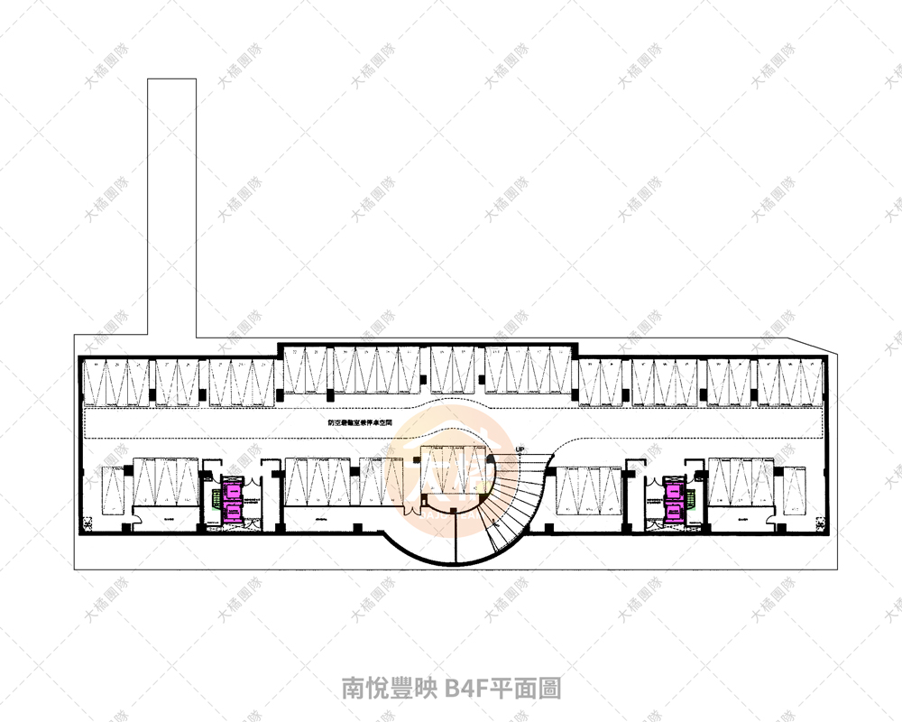 南悅豐映-停車場配置B4F