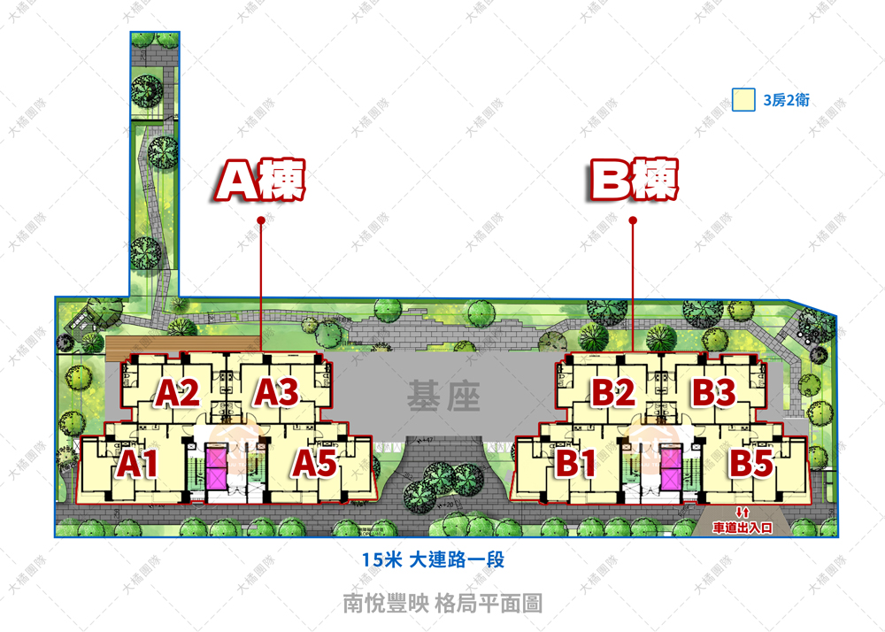 南悅豐映-格局平面圖