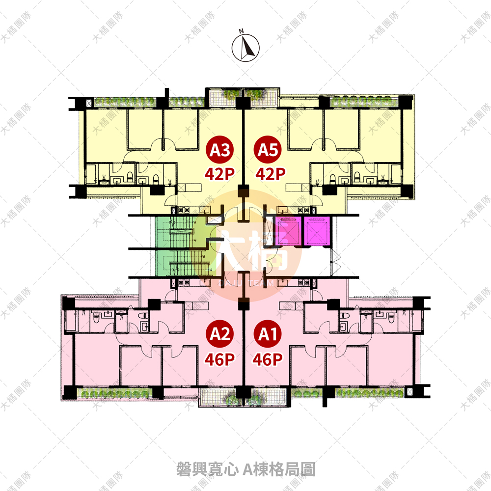 磐興寬心-A棟格局圖