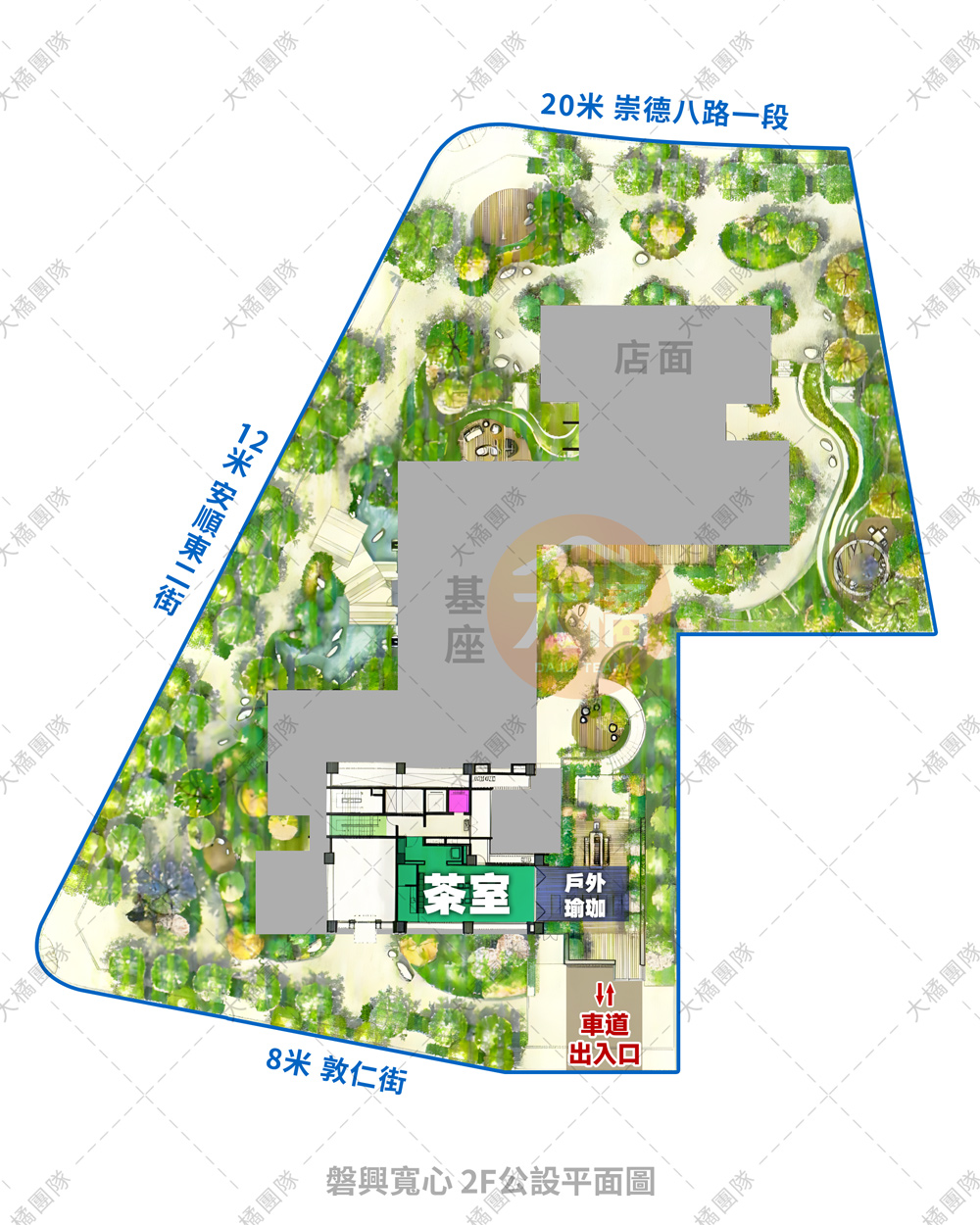 磐興寬心-2F公設平面圖