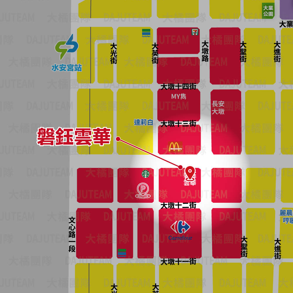 磐鈺雲華-位置圖