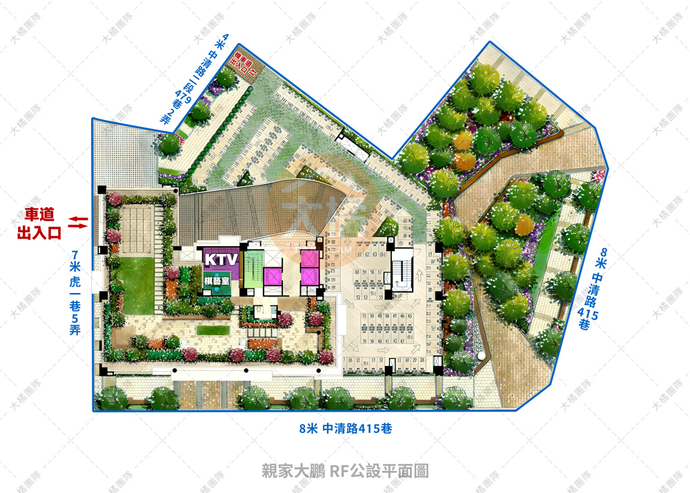 親家大鵬-頂樓公設圖