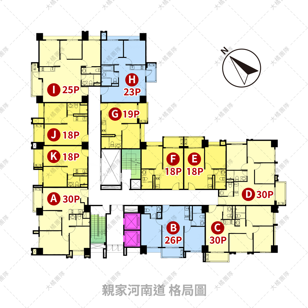 親家河南道-格局圖